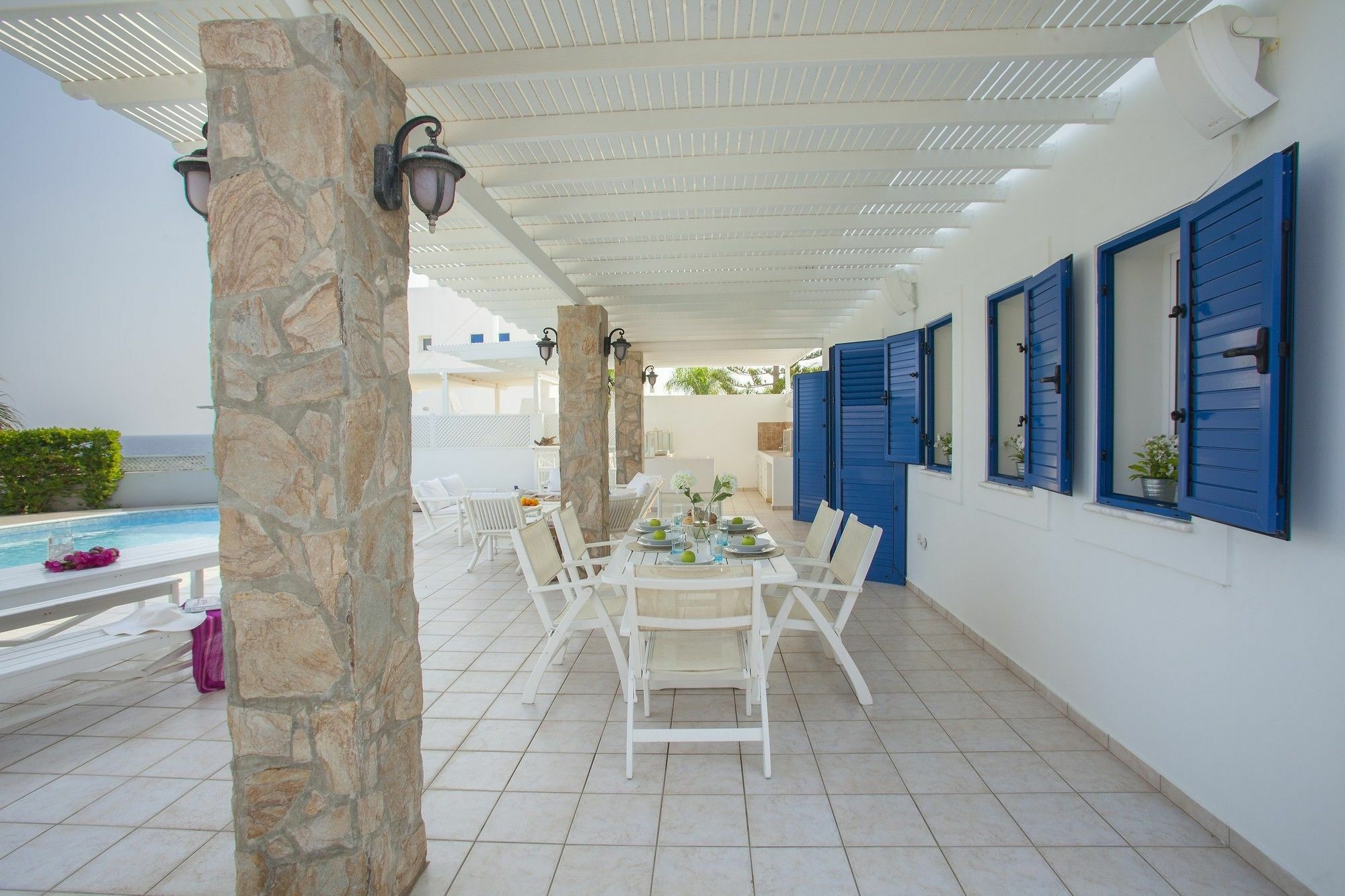 Mimoza Seafront Villa Протарас Екстериор снимка