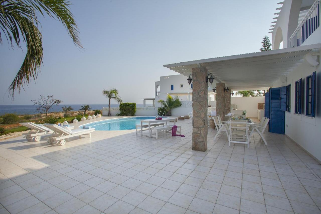 Mimoza Seafront Villa Протарас Екстериор снимка