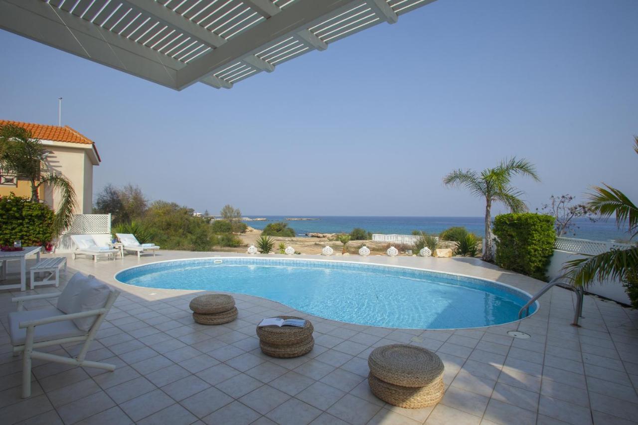 Mimoza Seafront Villa Протарас Екстериор снимка