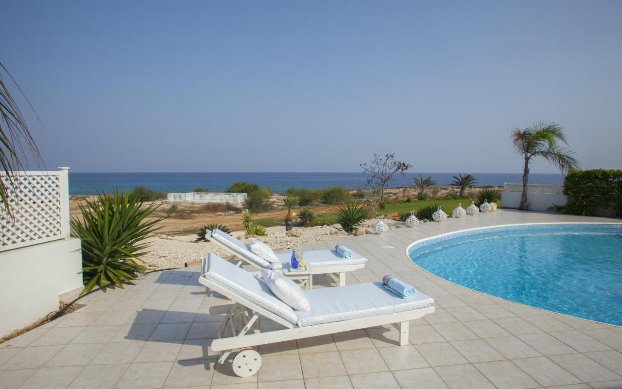 Mimoza Seafront Villa Протарас Екстериор снимка
