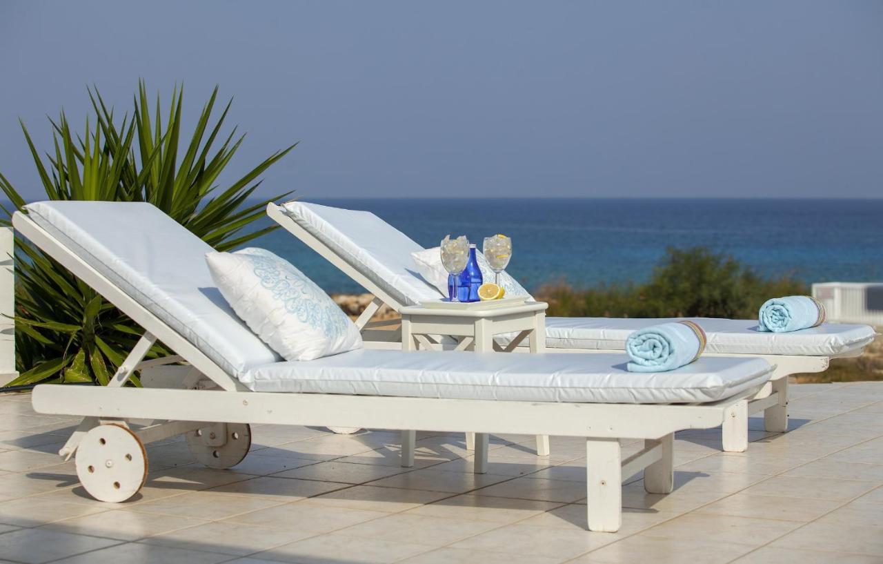 Mimoza Seafront Villa Протарас Екстериор снимка